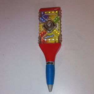 Trouble Handheld Game with Red and Blue Handle